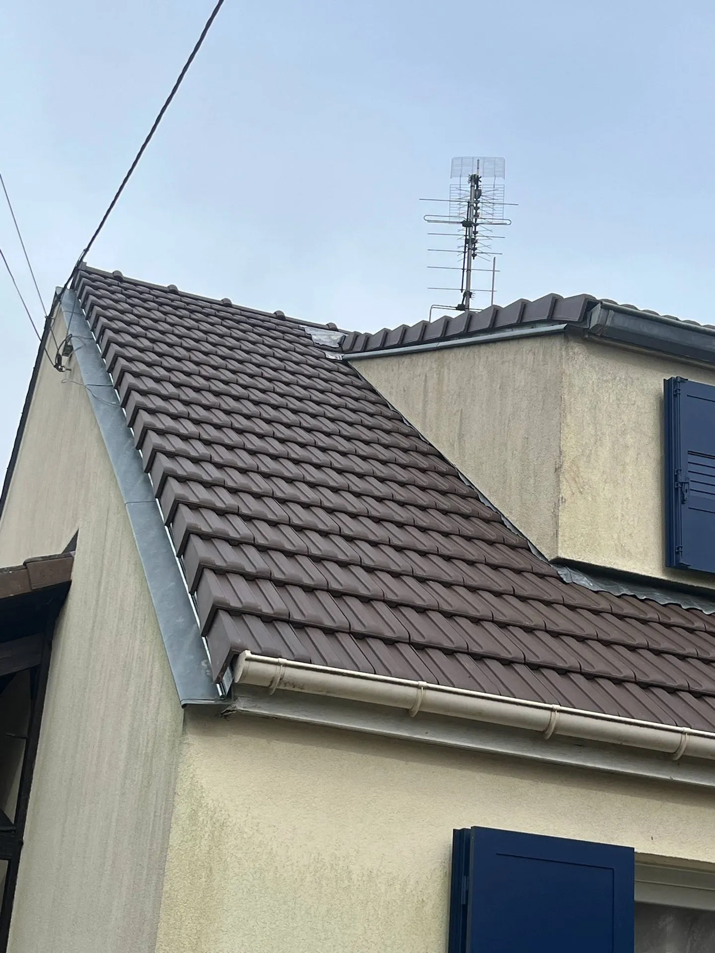 Réalisation de couverture par Moïse Fortin dans les Yvelines — chantier 2