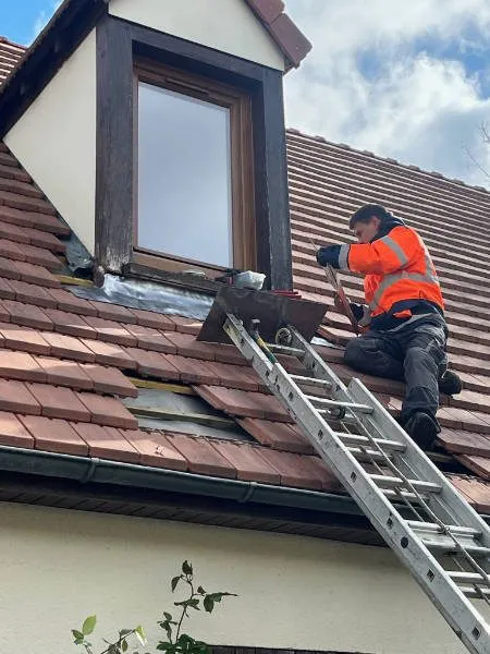 Détail d’une réalisation soignée de Moïse Fortin dans les Yvelines