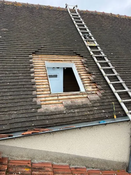 Réalisation de couverture par Moïse Fortin dans les Yvelines — chantier 5