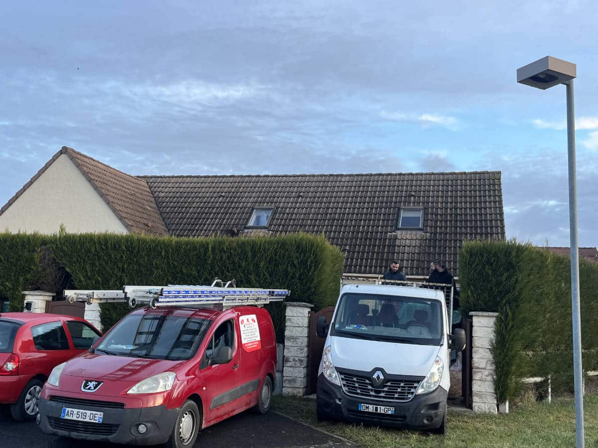 M. Moïse FORTIn Artisan couvreur dans les Yvelines - chantier à Rambouillet